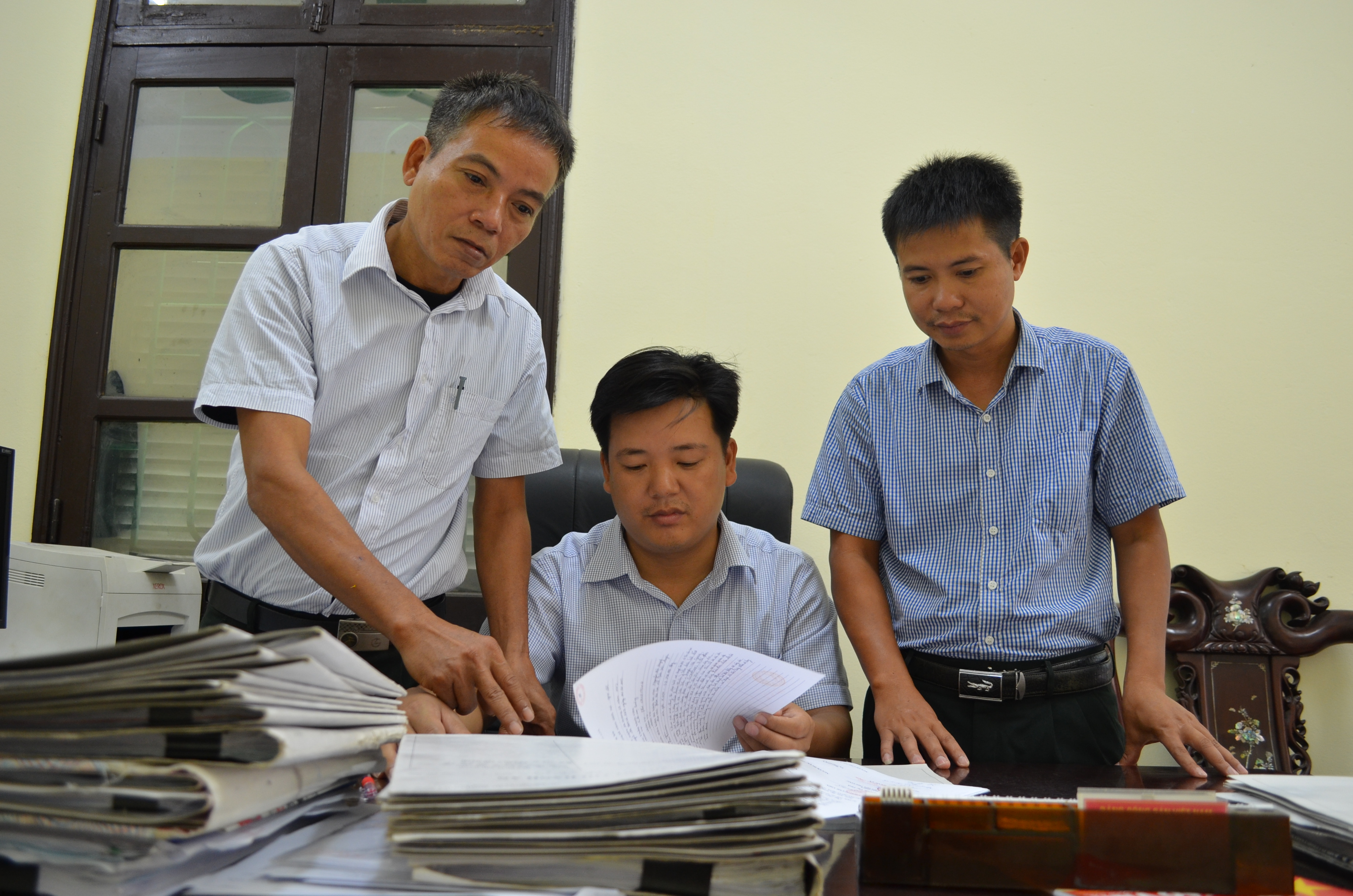 Ghi nhận tại Chi cục Thi hành án dân sự huyện Văn Giang