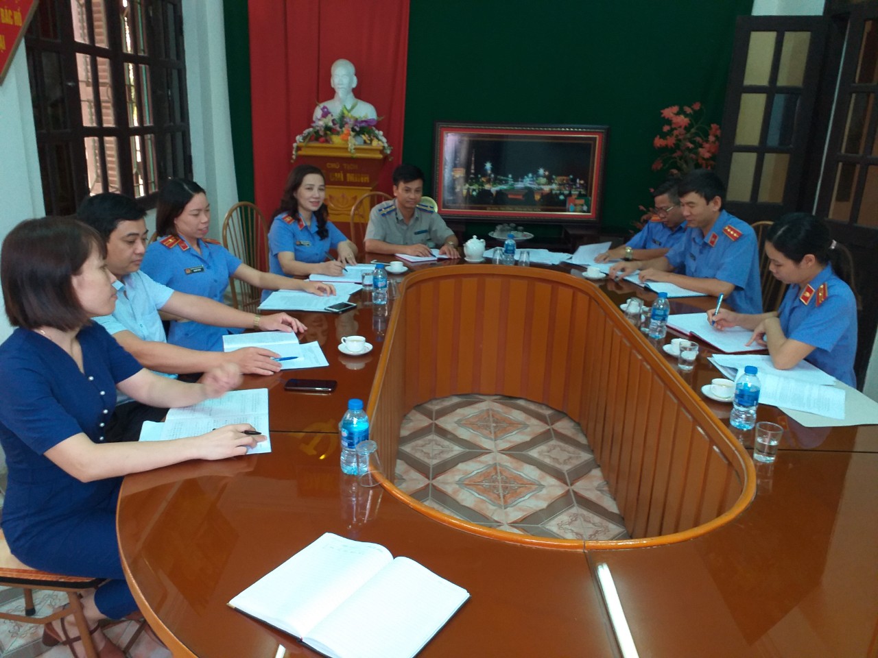 Chi cục THADS tổ chức họp liên ngành phối hợp tổ chức thi hành án