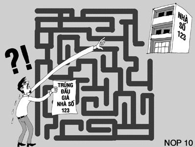 "Khổ" khi mua nhà đất là tài sản thi hành án