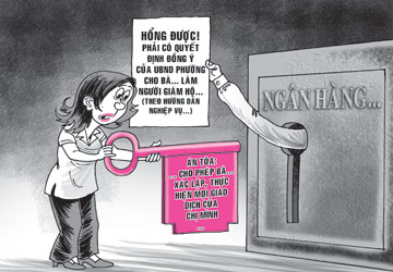 Án tòa thua lệnh ngân hàng