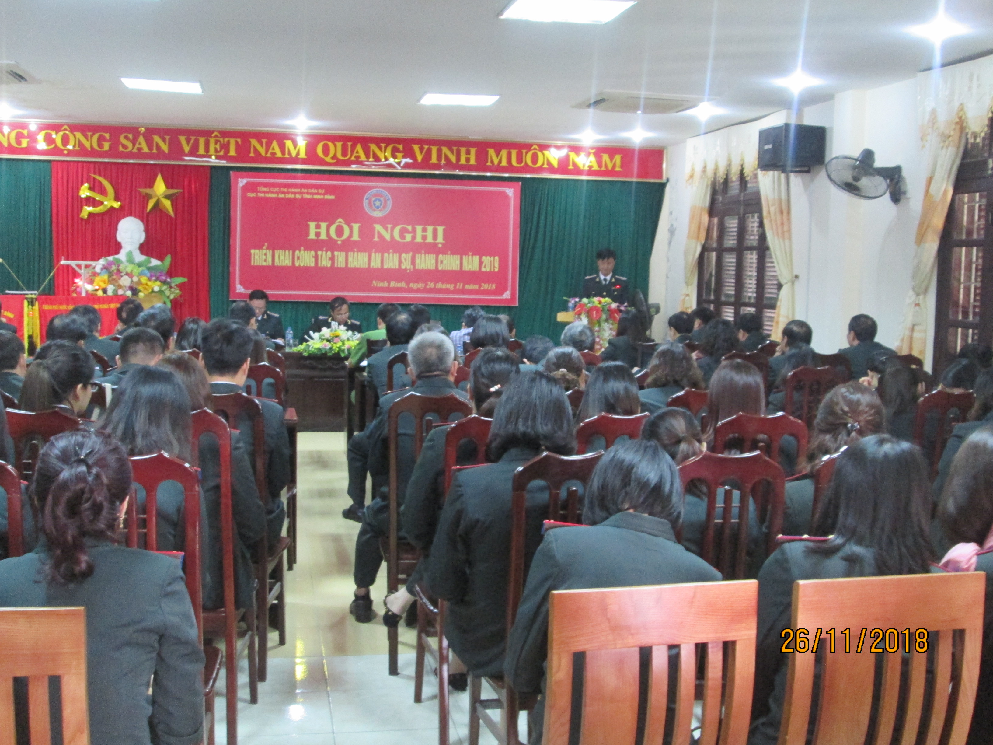 Hội nghị triển khai công tác thi hành án dân sự, thi hành án hành chính năm 2019.