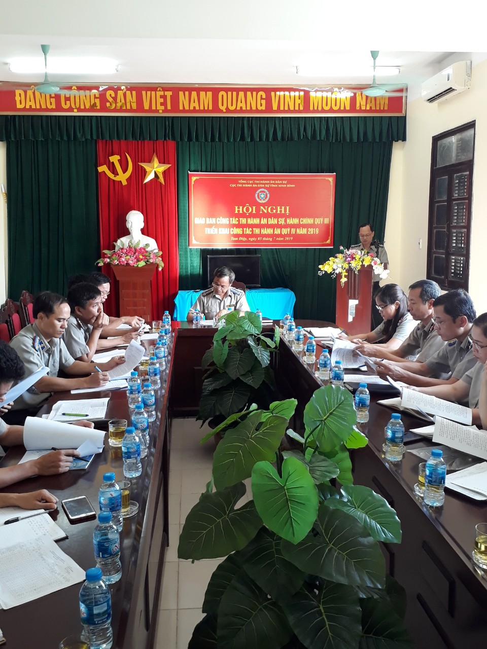 Hội nghị giao ban công tác Thi hành án dân sự, hành chính quý III năm 2019