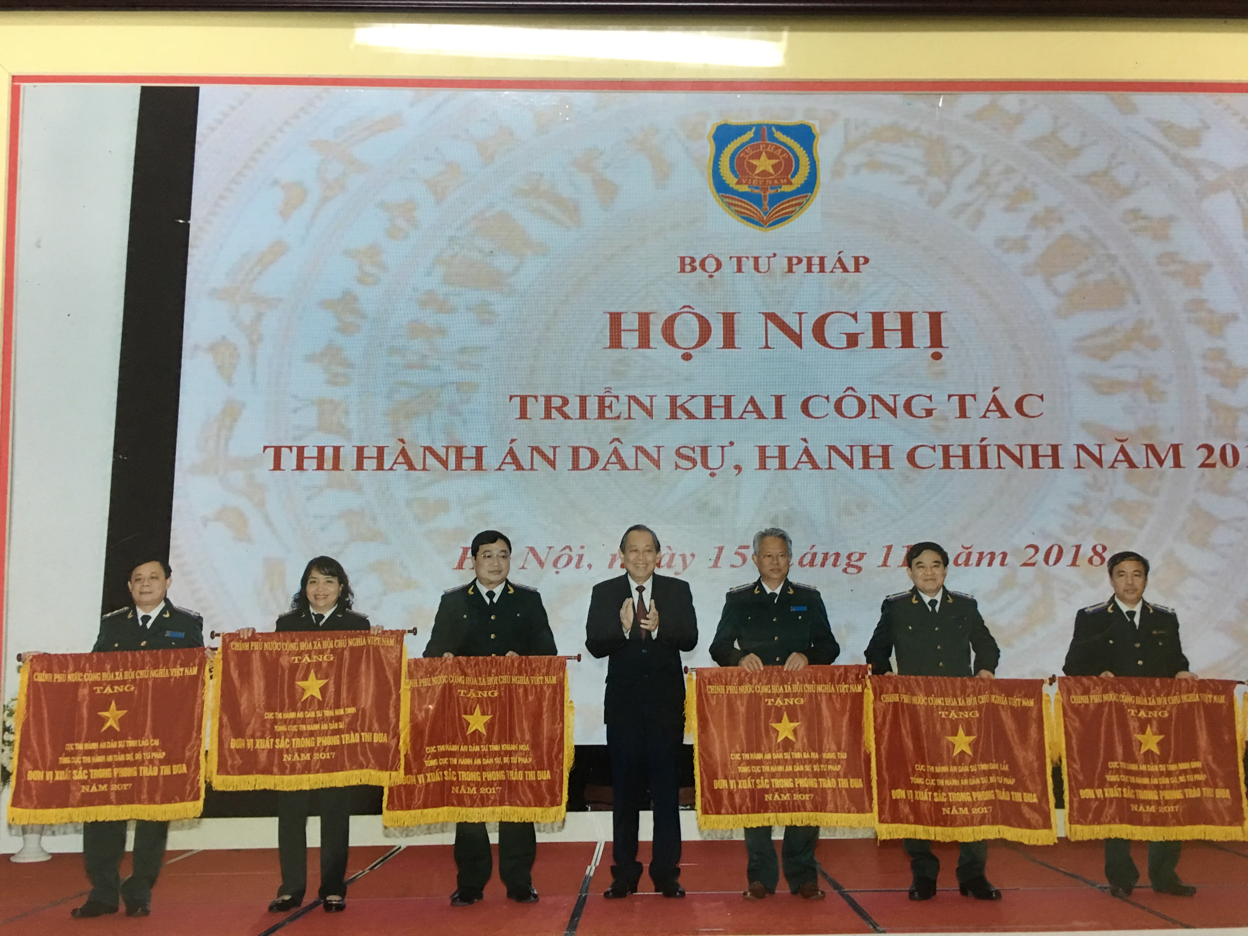 Thi hành án dân sự tỉnh Ninh Bình 73 năm trưởng thành và phát triển