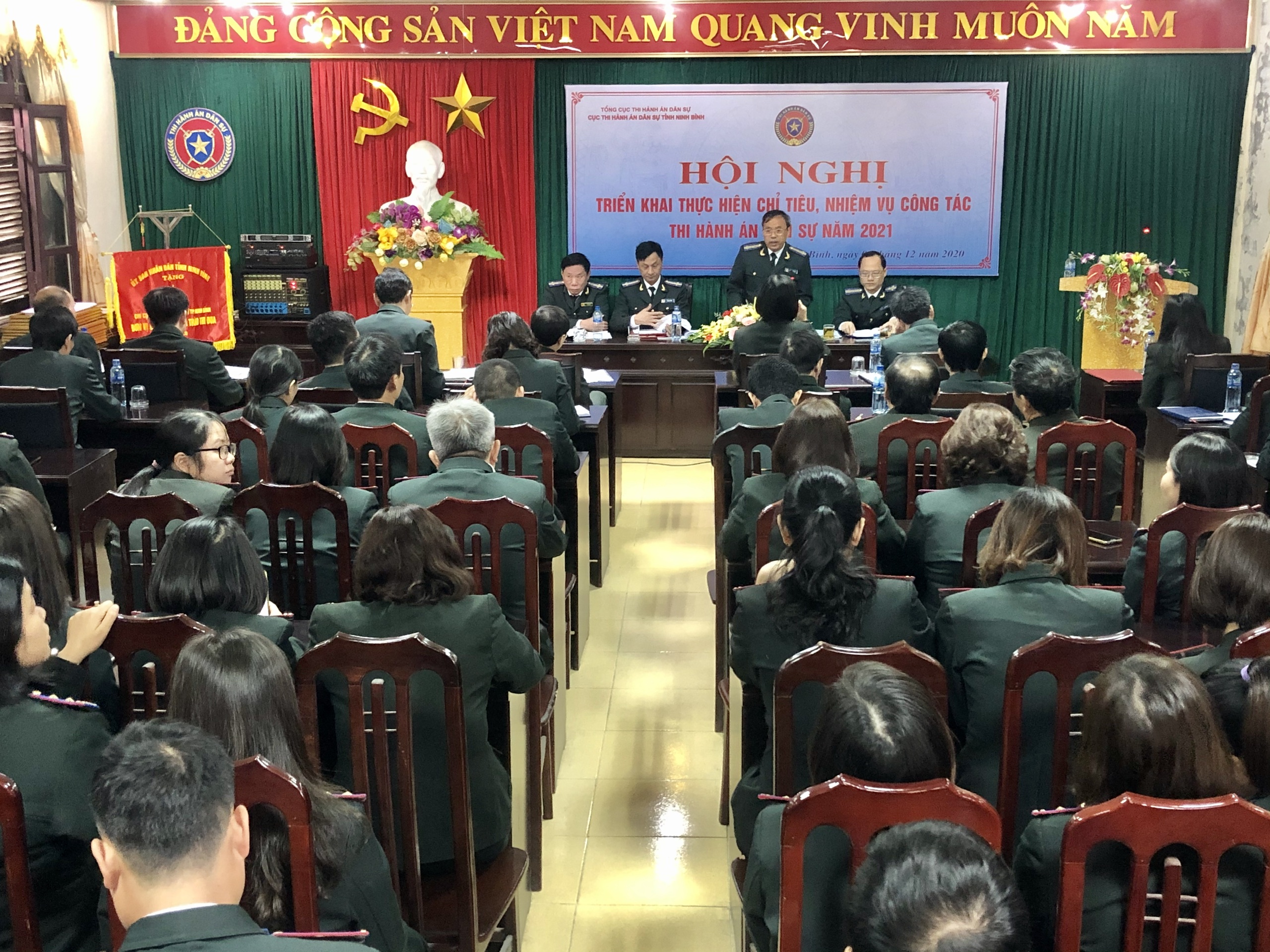 Hội nghị triển khai thực hiện chỉ tiêu, nhiệm vụ công tác thi hành án dân sự năm 2021