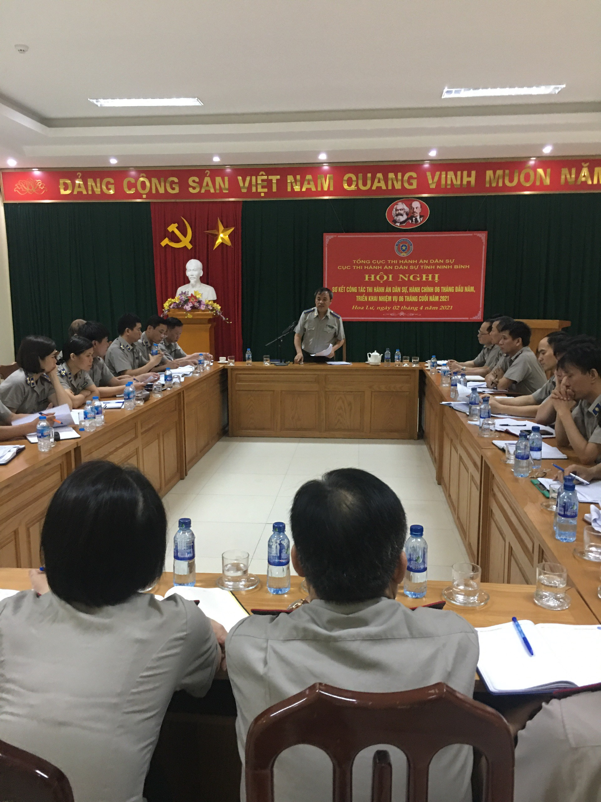 Hội nghị Giao ban công tác Thi hành án dân sự, hành chính 6 tháng đầu năm 2021