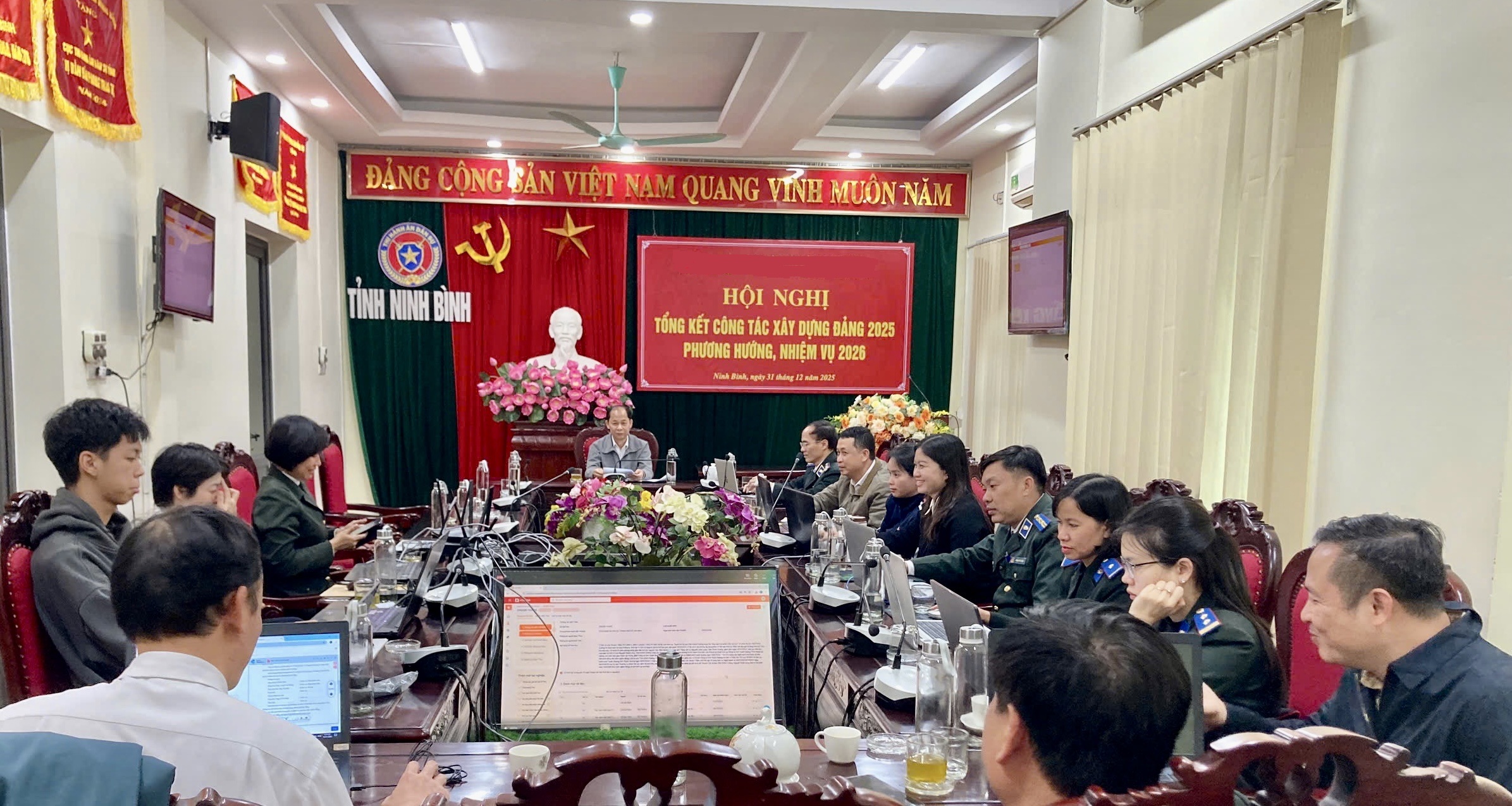 Thi hành án dân sự tỉnh Ninh Bình nghiêm túc triển khai các lớp tập huấn Nền tảng số trong lĩnh vực thi hành án dân sự