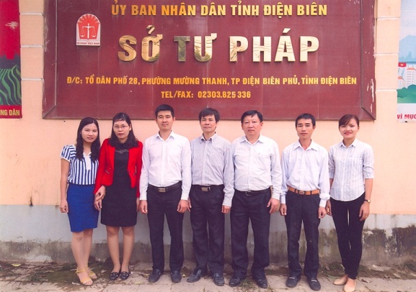 Văn phòng Sở Tư pháp tỉnh Điện Biên - điển hình tiên tiến ngành Tư pháp