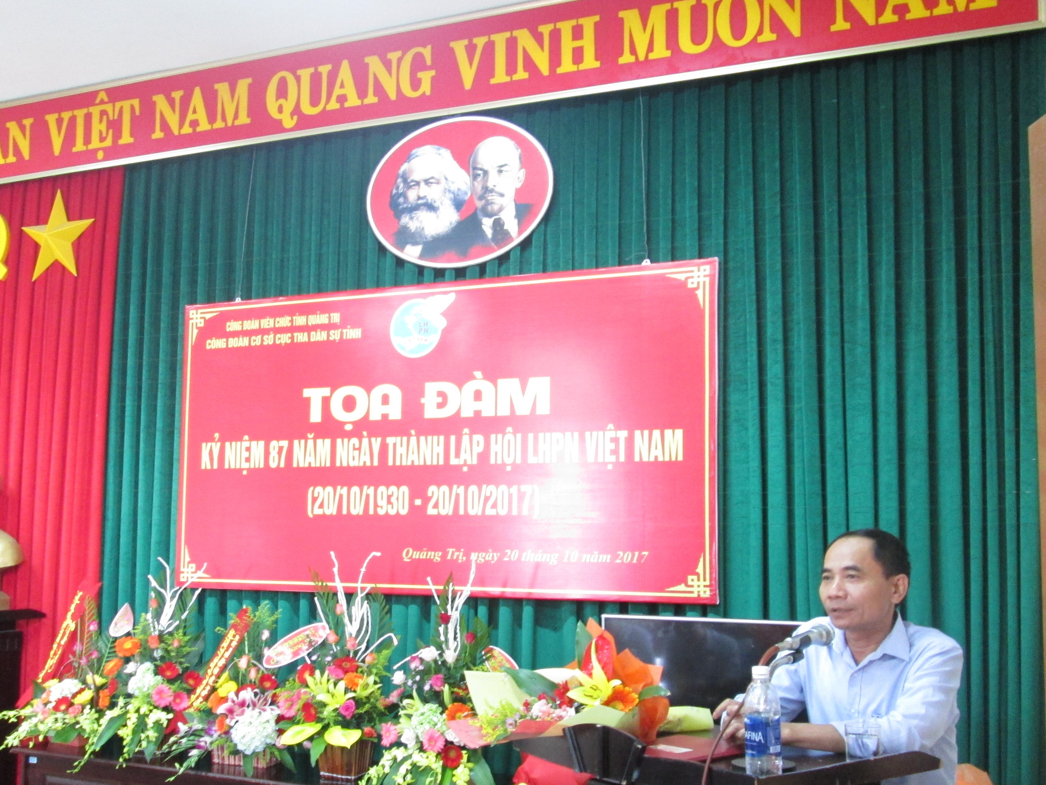 CÔNG ĐOÀN CƠ SỞ CỤC THADS TỈNH TỔ CHỨC TỌA ĐÀM NHÂN KỶ NIỆM NGÀY PHỤ NỮ 20/10