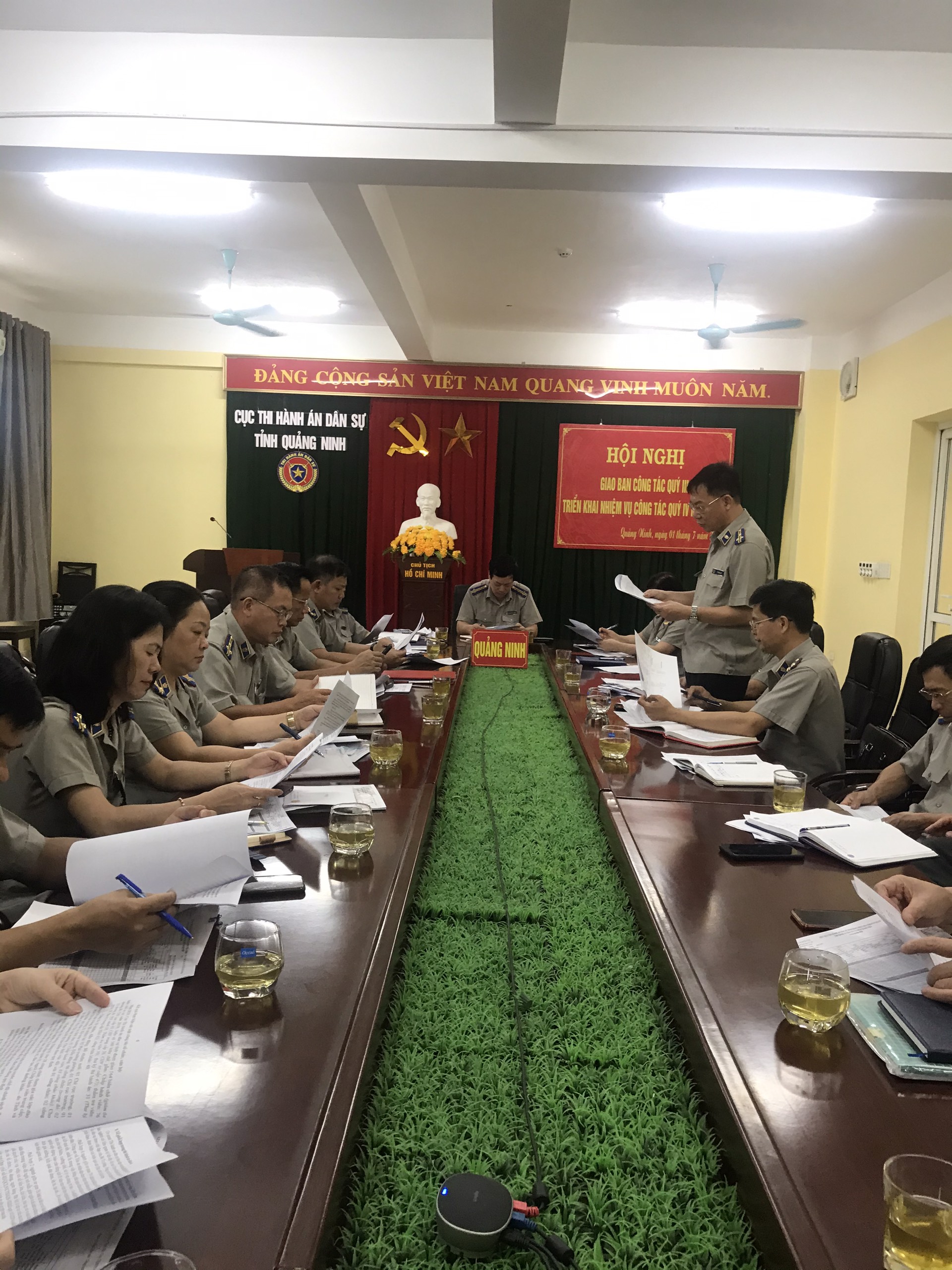 Hội nghị giao ban công tác Qúy III , triển khai nhiệm vụ Quý IV năm 2020