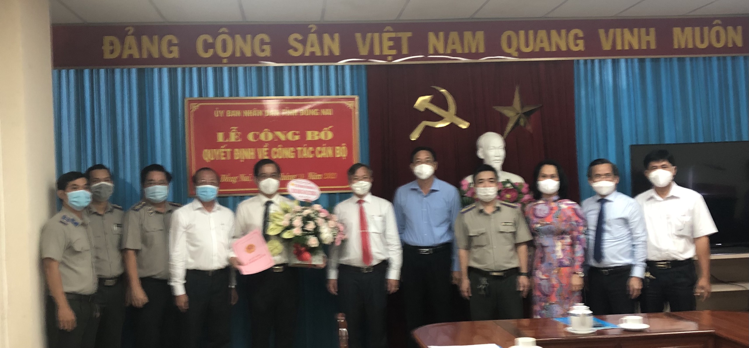 Lễ Công bố trao quyết định Cục trưởng Cục THADS tỉnh Đồng Nai