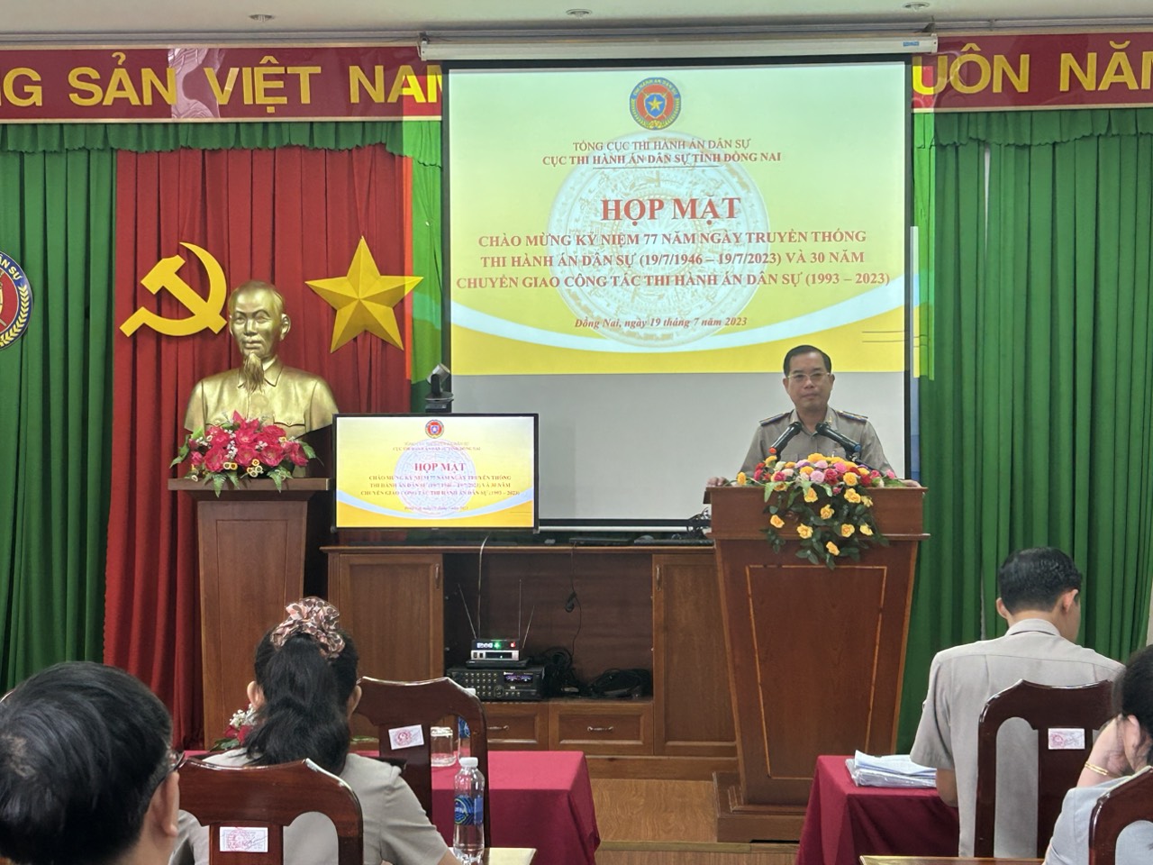 Kỷ niệm 77 năm ngày truyền thống ngành thi hành án dân sự