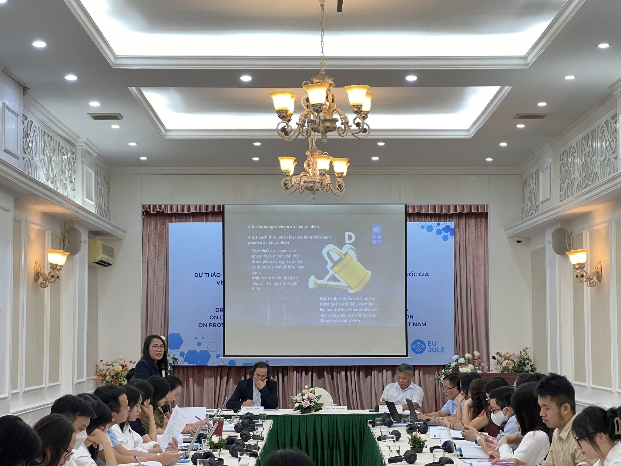 Hội thảo tham vấn “Kinh nghiệm Liên minh Châu Âu và một số quốc gia về xây dựng, thực thi pháp luật về bảo vệ dữ liệu cá nhân và khuyến nghị cho Việt Nam”