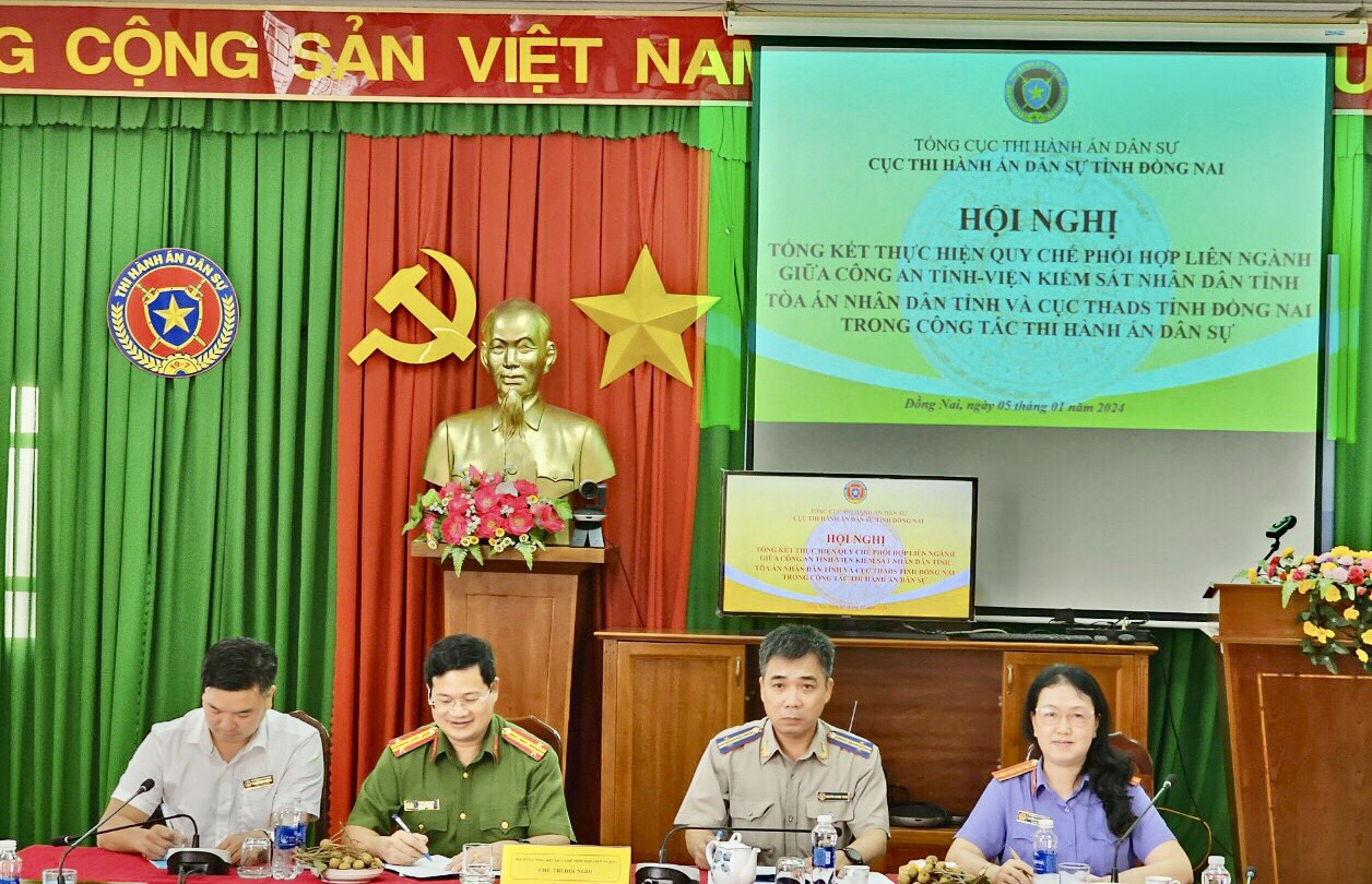 Tổng kết 04 năm thực hiện Quy chế phối hợp liên ngành trong công tác Thi hành án dân sự