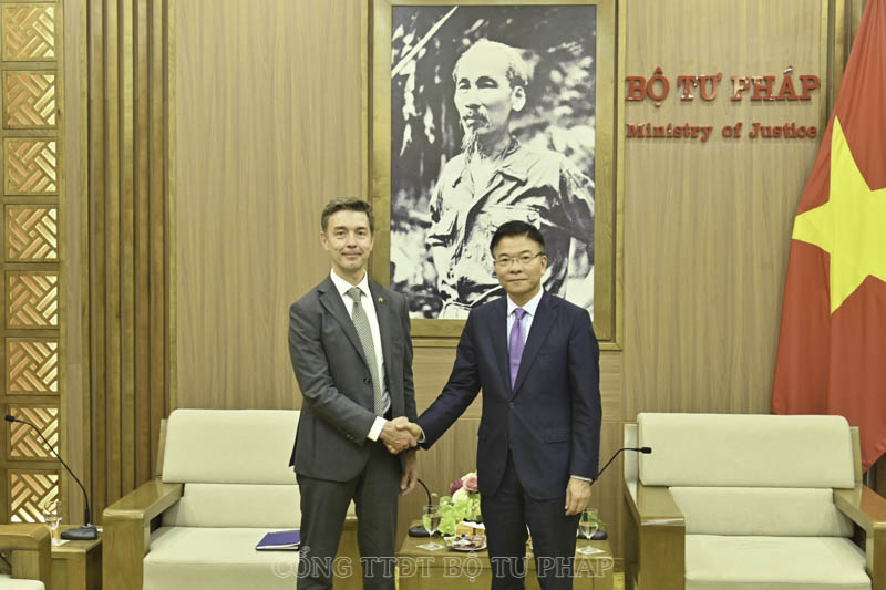 Đẩy mạnh hợp tác trong lĩnh vực pháp luật và tư pháp giữa Việt Nam và Liên minh Châu Âu (EU)