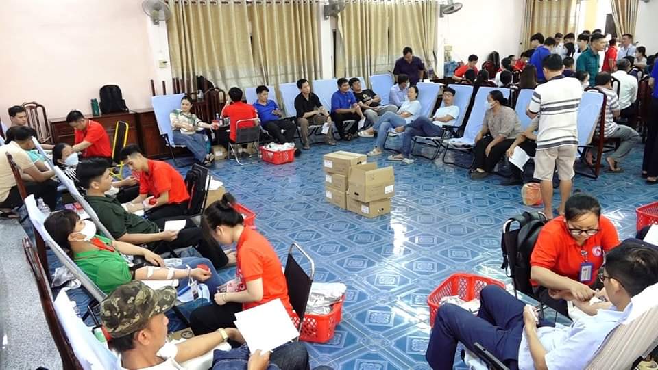 Chi cục Thi hành án dân sự thành phố Sa Đéc tham gia Hiến máu tình nguyện