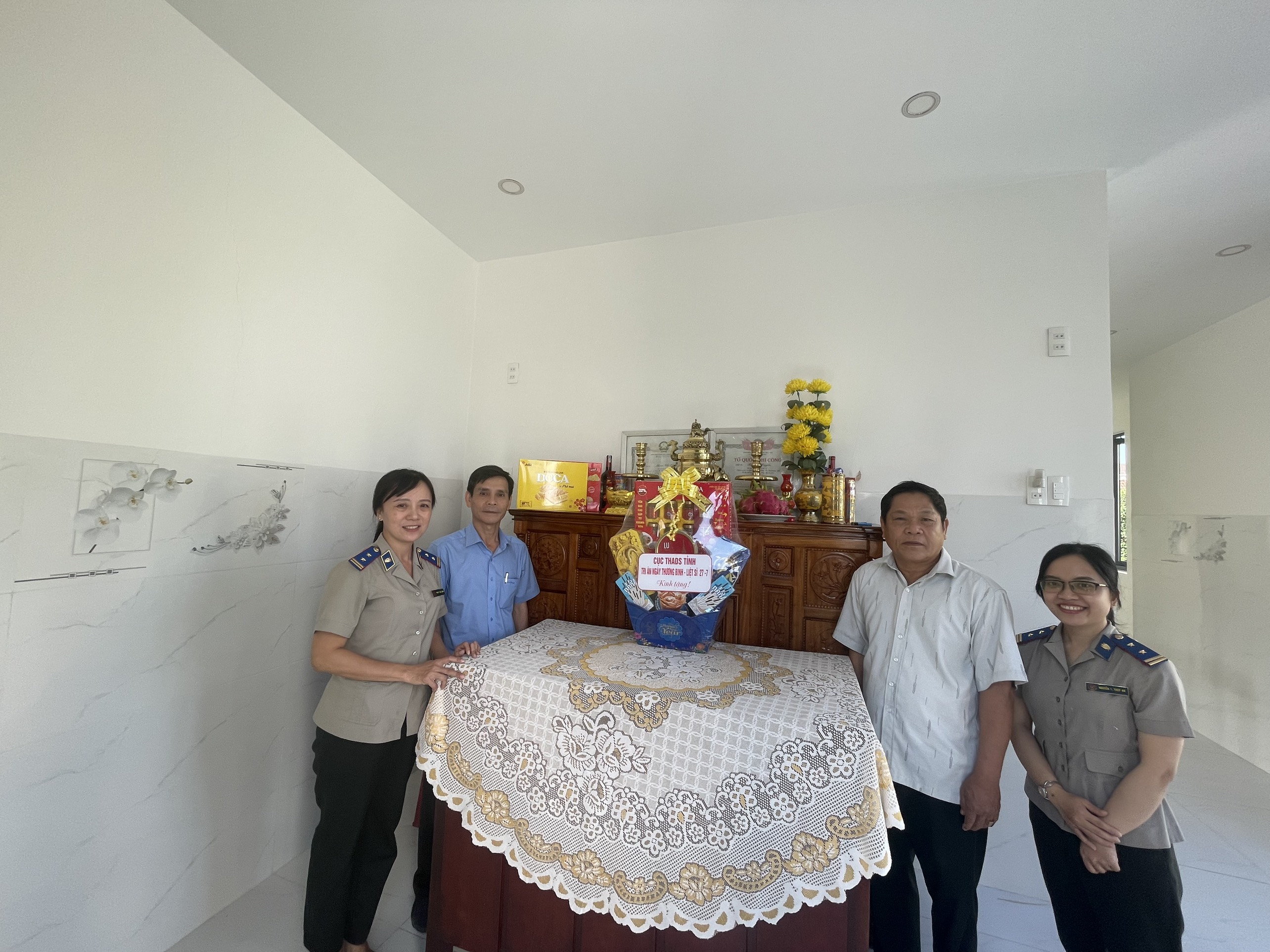 HOẠT ĐỘNG TRI ÂN NHÂN 77 NĂM NGÀY THƯƠNG BINH – LIỆT SĨ