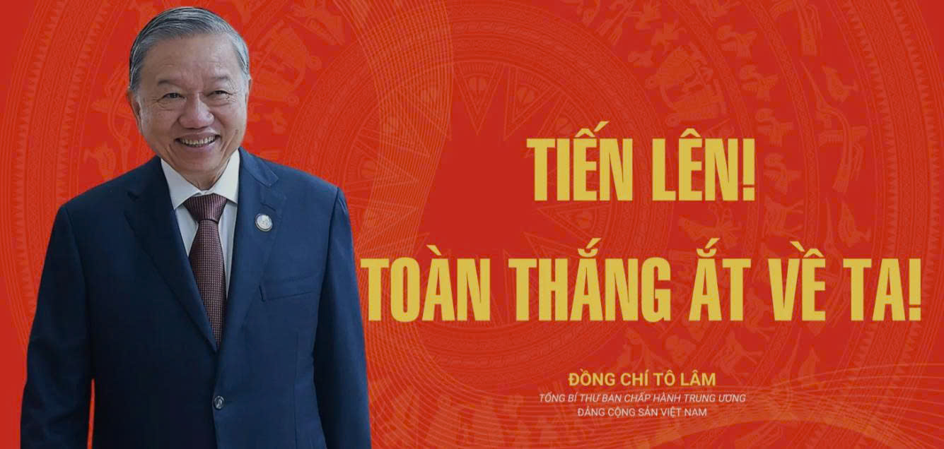 Báo Nhân Dân trân trọng giới thiệu bài viết của đồng chí  Tô Lâm, Tổng Bí thư Ban Chấp hành Trung ương Đảng Cộng sản Việt Nam, với tiêu đề: "Tiến lên! Toàn thắng ắt về ta!".