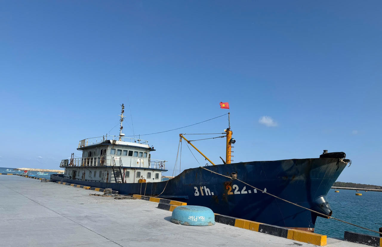 Do đặc thù vùng biển, tài sản cơ quan THADS xử lý trên Đặc khu Phú Quý chủ yếu là tàu thuyền đi biển.