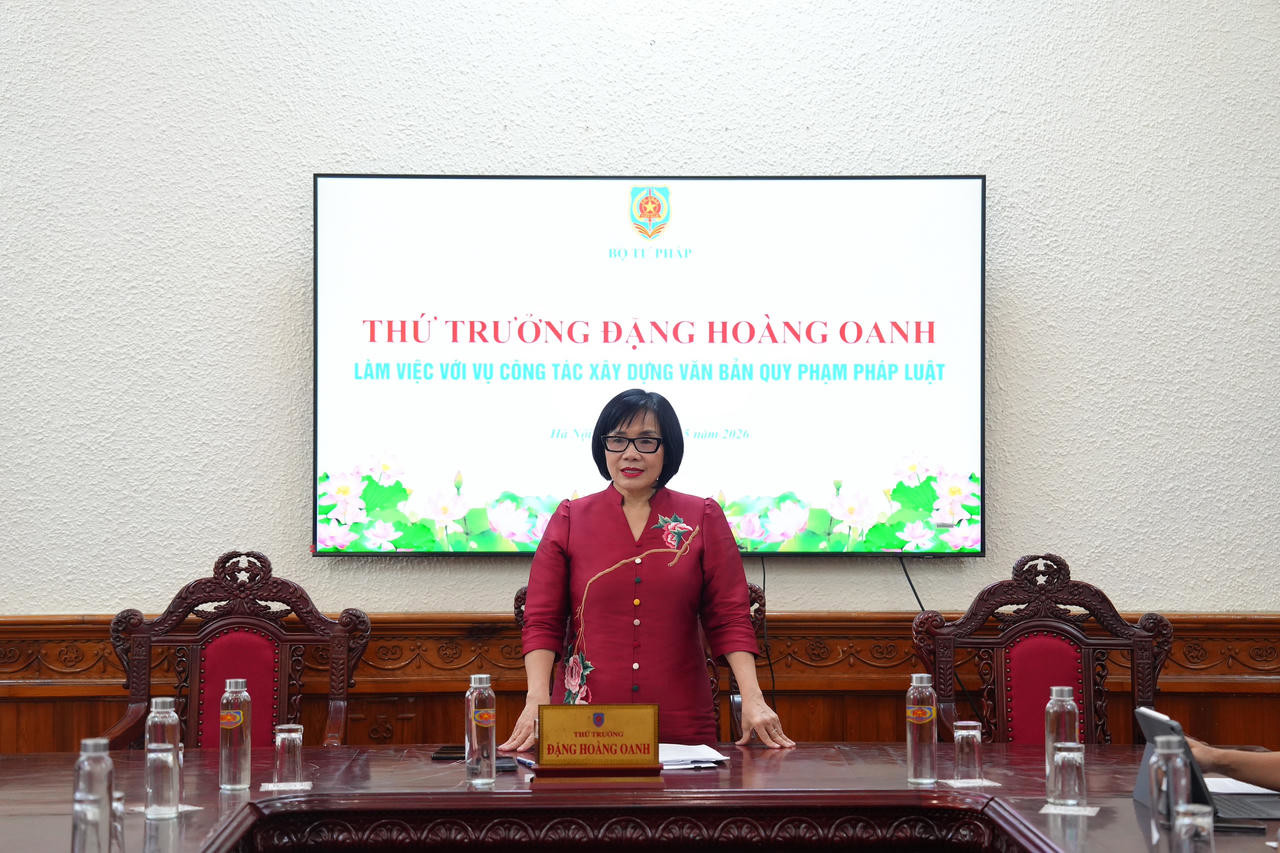 Thứ trưởng Đặng Hoàng Oanh kết luận.