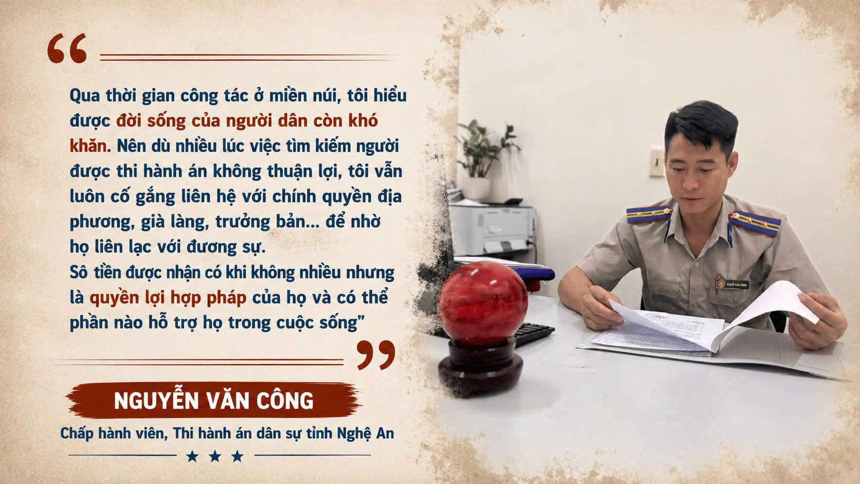Hành trình thầm lặng khi chấp hành viên tìm người được thi hành án: Kỳ 2: “Chìa khóa” hồi ức nơi đại ngàn
