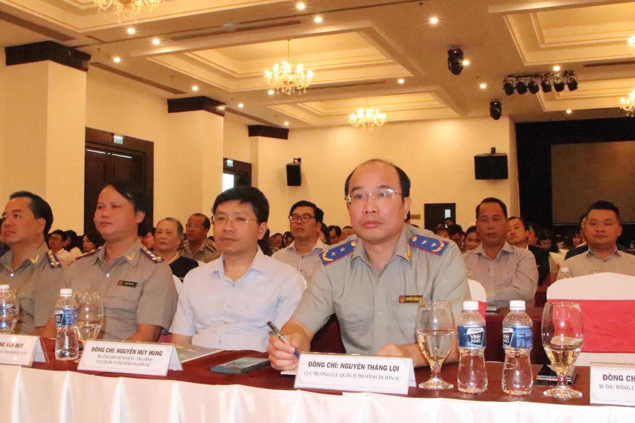 Cục trưởng Cục Quản lý THADS Nguyễn Thắng Lợi tham dự lễ kỷ niệm.