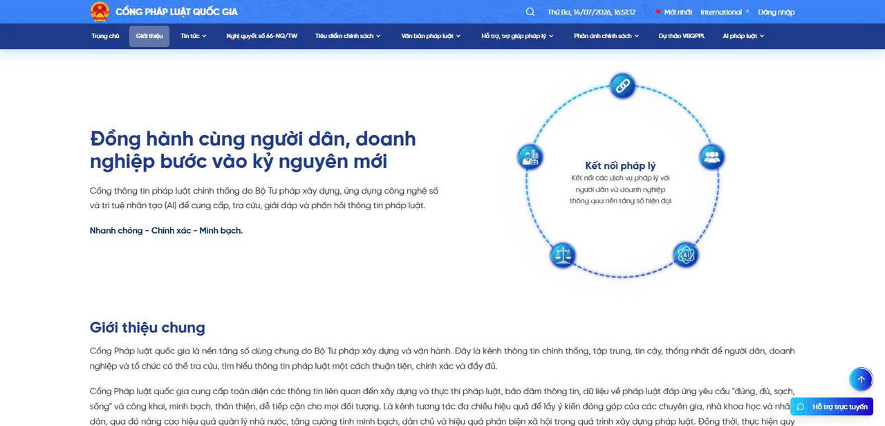 Thủ tướng Ch&iacute;nh phủ ban h&agrave;nh hai quyết định quan trọng về ph&aacute;t triển Cổng Ph&aacute;p luật quốc gia
