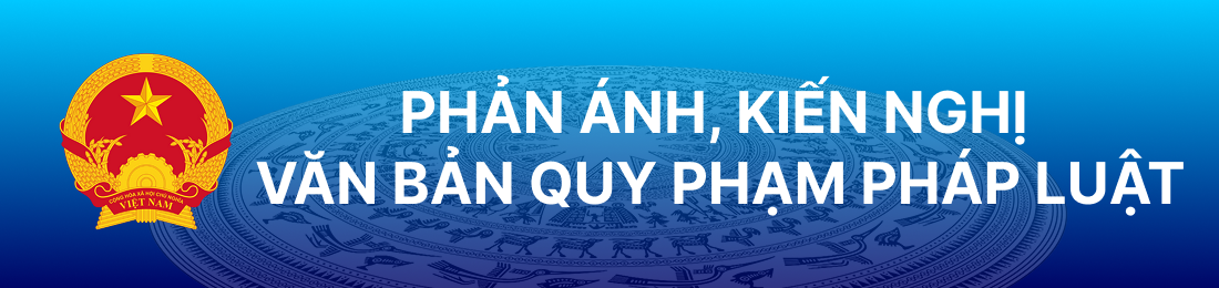 Phản ánh kiến nghị