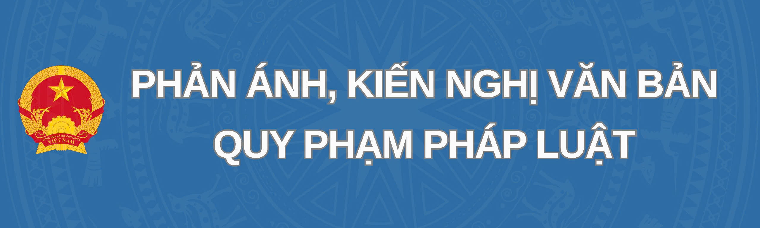 Phản ánh, kiến nghị vbqppl