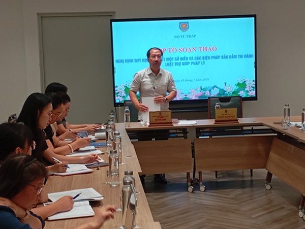 Ảnh đại diện Kịp thời hướng dẫn triển khai thi hành Luật sửa đổi, bổ sung một số điều của Luật Trợ giúp pháp lý