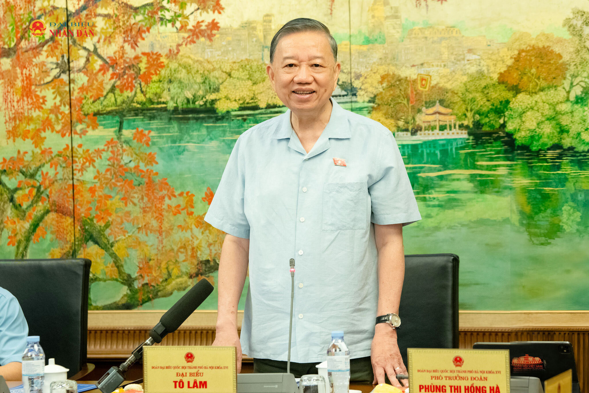 Ảnh đại diện bài viết: tổng bí thư, chủ tịch nước tô lâm phát biểu thảo luận tại tổ 1. (ảnh: đbnd)