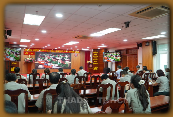 Ảnh đại diện Đảng ủy Thi hành án dân sự Thành phố tham dự Hội nghị triển khai Nghị quyết về phòng, chống tội phạm và tệ nạn ma túy