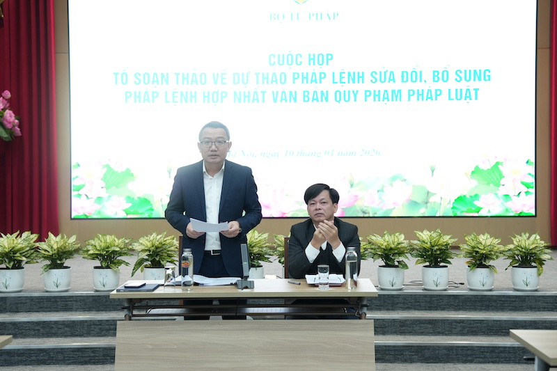 Sửa đổi Pháp lệnh Hợp nhất VBQPPL: Phải bảo đảm thuận tiện trong tra cứu, tiếp cận và áp dụng pháp luật