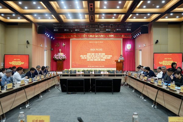 Ảnh đại diện Hội nghị quán triệt, phổ biến nội dung về quản lý thống nhất các hoạt động đối ngoại
