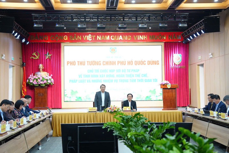 Bộ Tư pháp luôn cố gắng để hoàn thành tốt các nhiệm vụ được giao