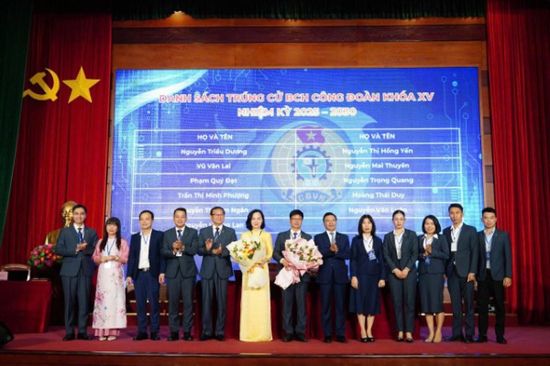 Đại hội Công đoàn Trường Đại học Luật Hà Nội, nhiệm kỳ 2025-2030 thành công tốt đẹp