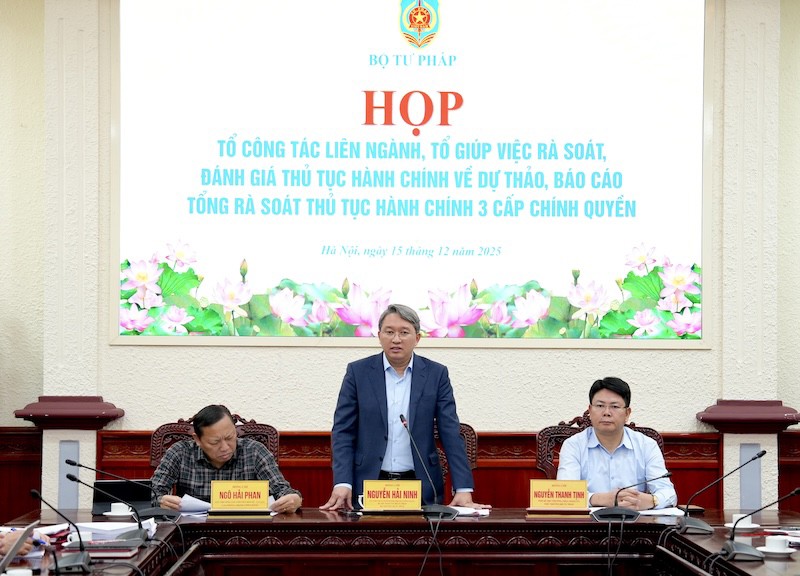 Rà soát hơn 4.600 thủ tục hành chính ở 3 cấp chính quyền