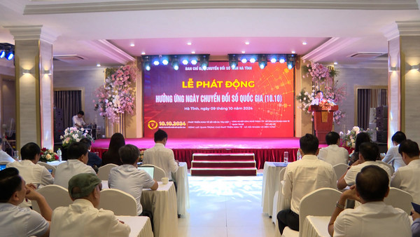 Ảnh đại diện Hà Tĩnh thực hiện tốt Nghị quyết 05 về chuyển đổi số
