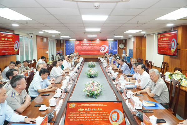 Ảnh đại diện Thi hành án dân sự Thành phố Hồ Chí Minh ra mắt Ban Liên lạc cán bộ hưu trí, gặp mặt tri ân các đồng chí nguyên lãnh đạo qua các thời kỳ
