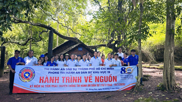 Ảnh đại diện Phòng Thi hành án dân sự Khu vực 19: Hành trình về nguồn - Khơi dậy niềm tự hào truyền thống 80 năm Thi hành án dân sự
