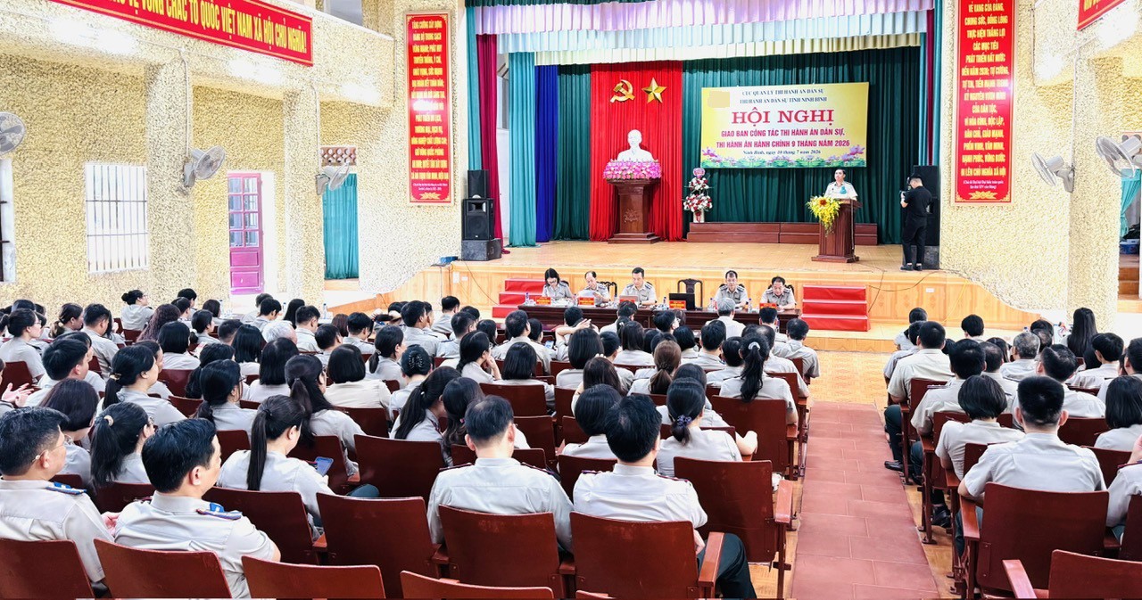 Ảnh đại diện   Hội nghị giao ban công tác THADS, theo dõi thi hành án hành chính (THAHC) - THADS tỉnh Ninh Bình tạo chuyển biến rõ nét trong năm 2026 