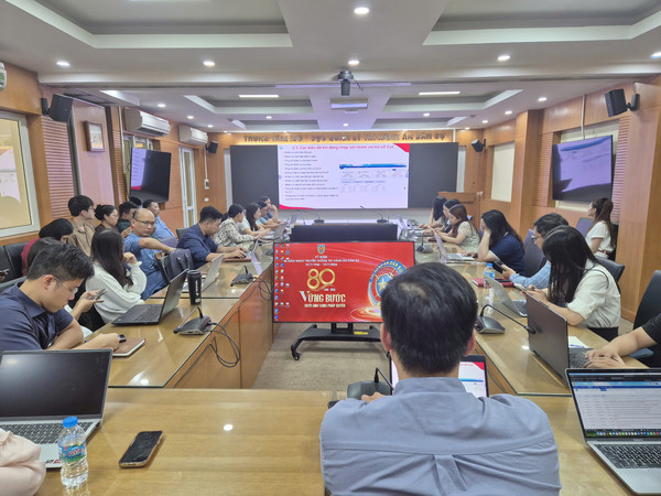 Ảnh đại diện Cục Công nghệ thông tin tổ chức tập huấn, hướng dẫn sử dụng Phân hệ Theo dõi nhiệm vụ trên Hệ thống Quản lý văn bản và điều hành