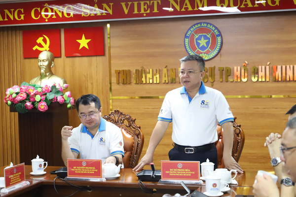 Ảnh đại diện Thi hành án dân sự Thành phố Hồ Chí Minh tổ chức Lễ xuất quân Đoàn vận động viên tham dự Vòng Chung kết Hội thao toàn quốc