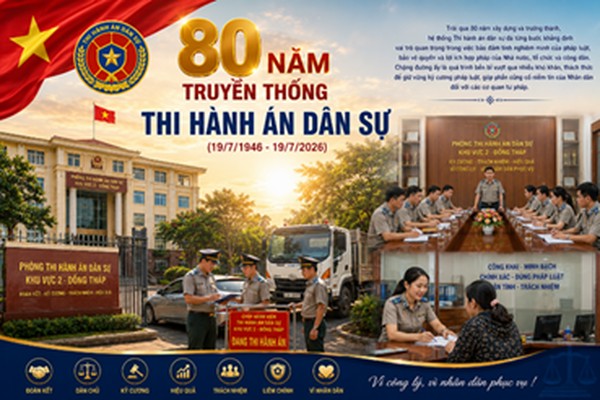 Ảnh đại diện TIẾP TỤC PHÁT HUY TRUYỀN THỐNG 80 NĂM NGÀNH THADS “GIỮ VỮNG KỶ CƯƠNG, KHẲNG ĐỊNH VỊ THẾ”