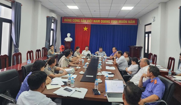 Ảnh đại diện Thi hành án dân sự (THADS) tỉnh và Văn phòng đăng ký đất đai tỉnh Tây Ninh (VPĐKĐĐ) tổ chức buổi làm việc liên ngành về công tác phối hợp, tổ chức thi hành án.