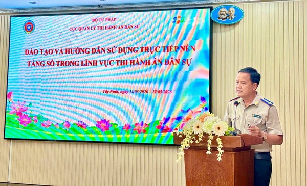 Ảnh đại diện Tập huấn Nền tảng số tại Thi hành án dân sự tỉnh