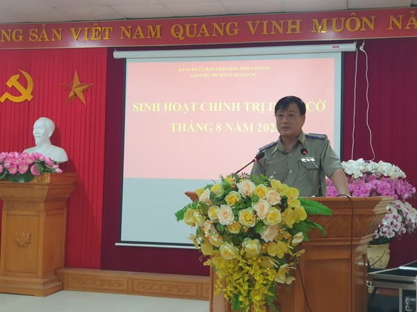 Ảnh đại diện THI HÀNH ÁN DÂN SỰ TỈNH LÀO CAI TỔ CHỨC LỄ CHÀO CỜ VÀ SINH HOẠT TƯ TƯỞNG DƯỚI CỜ THÁNG 8 NĂM 2026