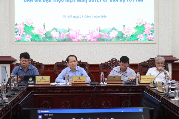 Ảnh đại diện Bộ Tư pháp ban hành Kế hoạch hành động 100 ngày, tập trung tháo gỡ điểm nghẽn chuyển đổi số