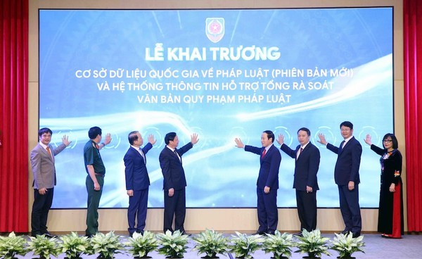 Ảnh đại diện Khai trương Cơ sở dữ liệu quốc gia về pháp luật phiên bản mới