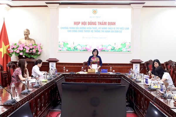 Ảnh đại diện Nâng cao kiến thức, kỹ năng theo yêu cầu cho công chức thuộc hệ thống thi hành án dân sự