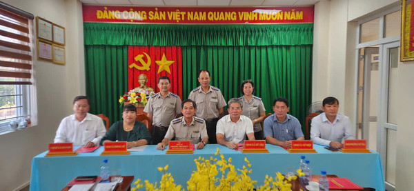Ảnh đại diện Phòng THADS Khu vực 9 ký kết quy chế phối hợp thi hành án dân sự